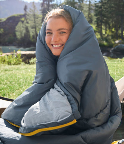 L.L.Bean L.L.Bean Access Sleeping Bag, 40° Rangeley Blue