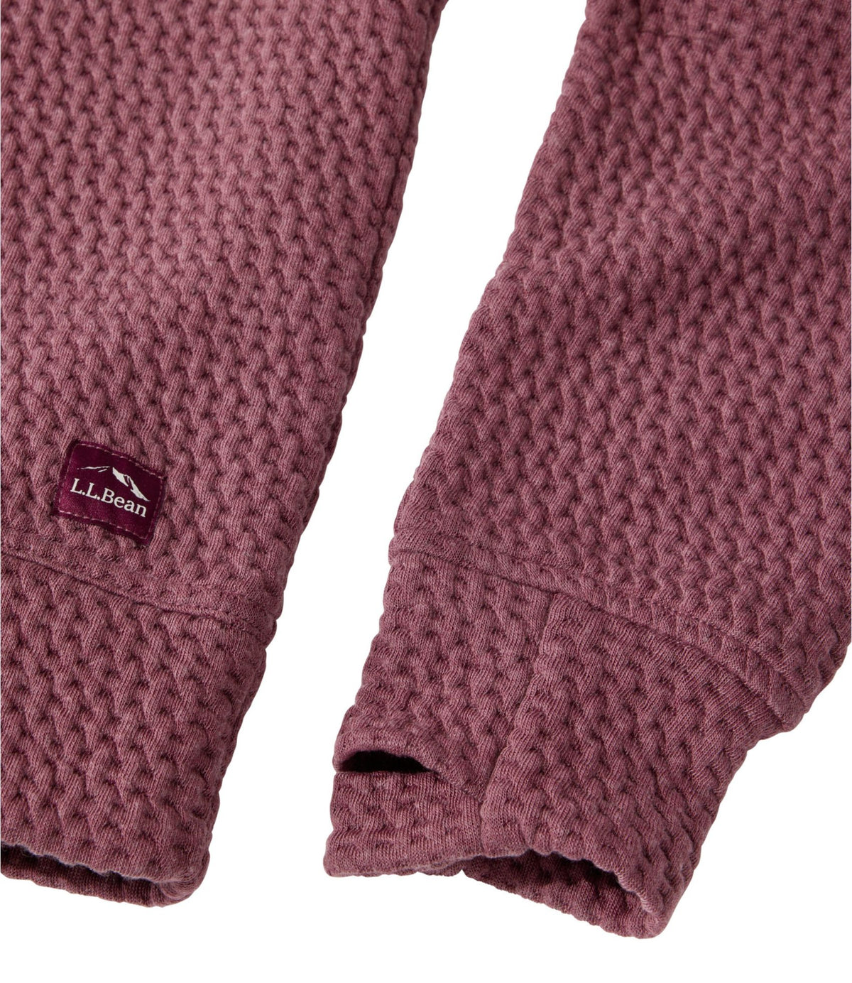 L.L.Bean Women's Ridgeknit Crewneck Pullover Fig