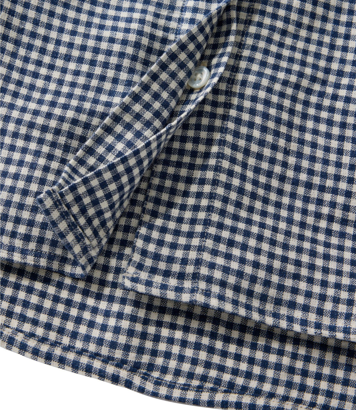 L.L.Bean Women's Signature Linen-Blend Button-Front Shirt, Three-Quarter-Length Sleeve