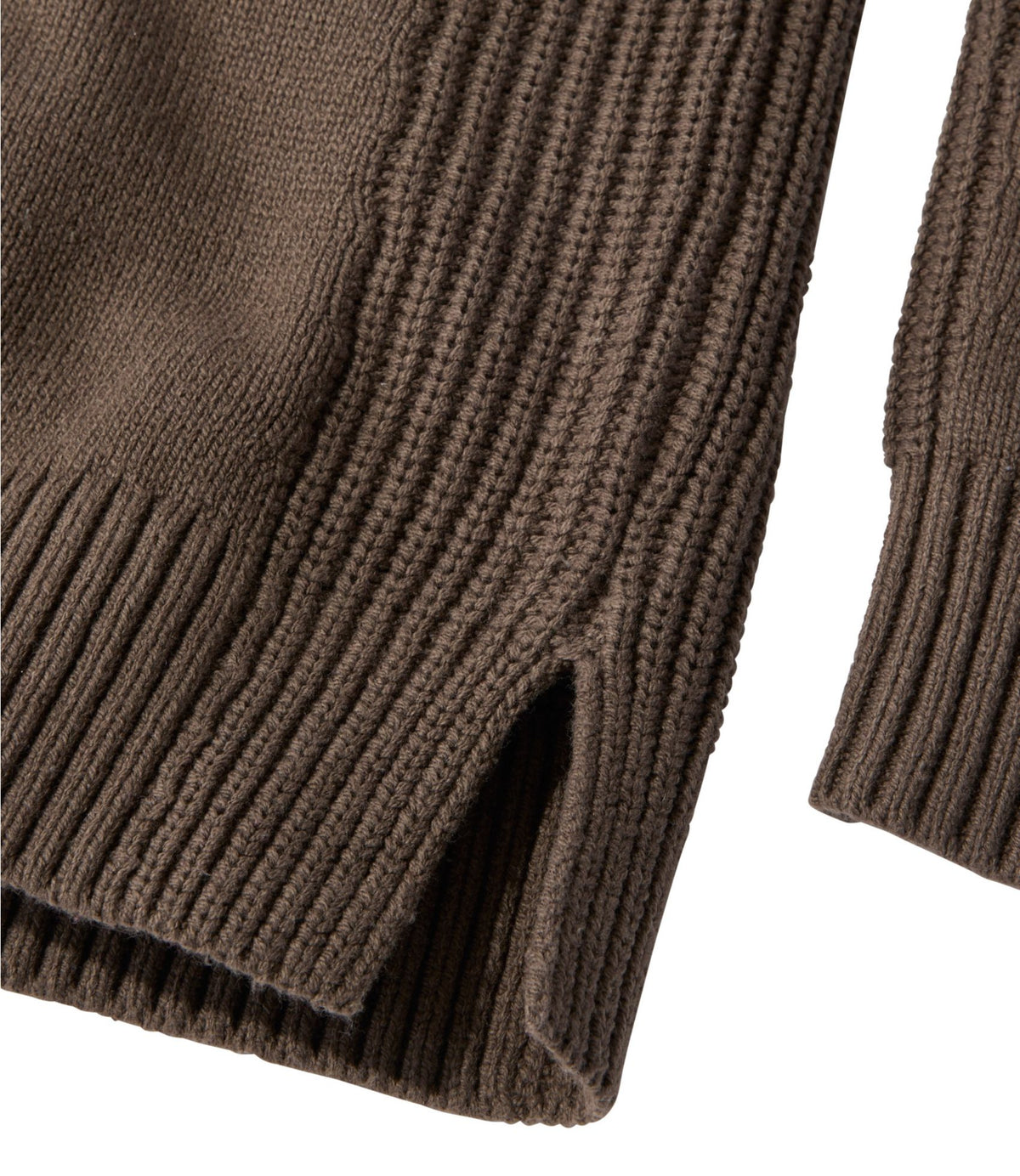 L.L.Bean Women's Mariner Shaker Sweater, V-Neck Cardigan Bordeaux/Fig Marl