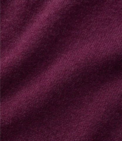 L.L.Bean Women's Classic Cashmere, Crewneck Camel Heather