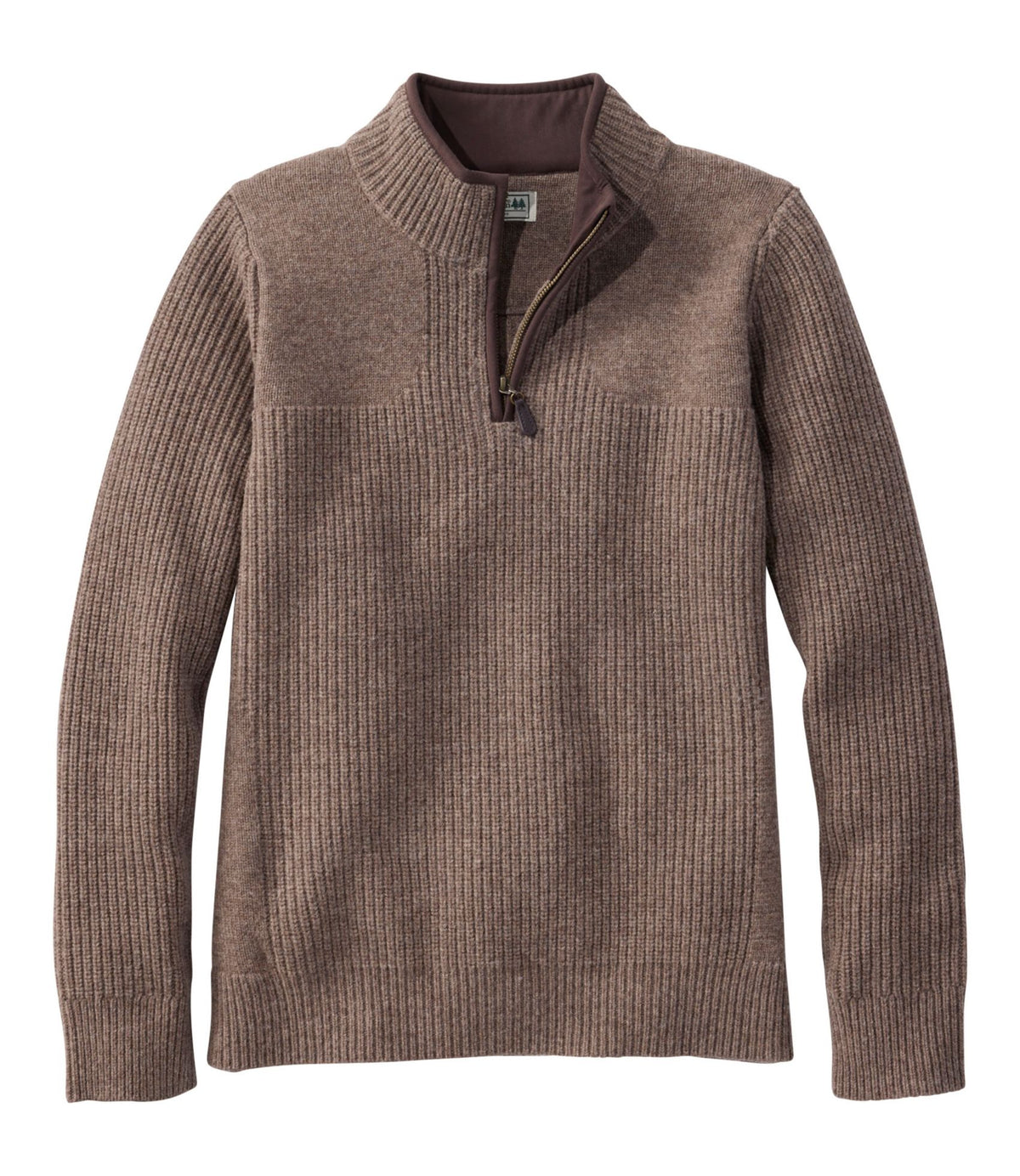 L.L.Bean Women's Waterfowl Sweater Dark Cinder