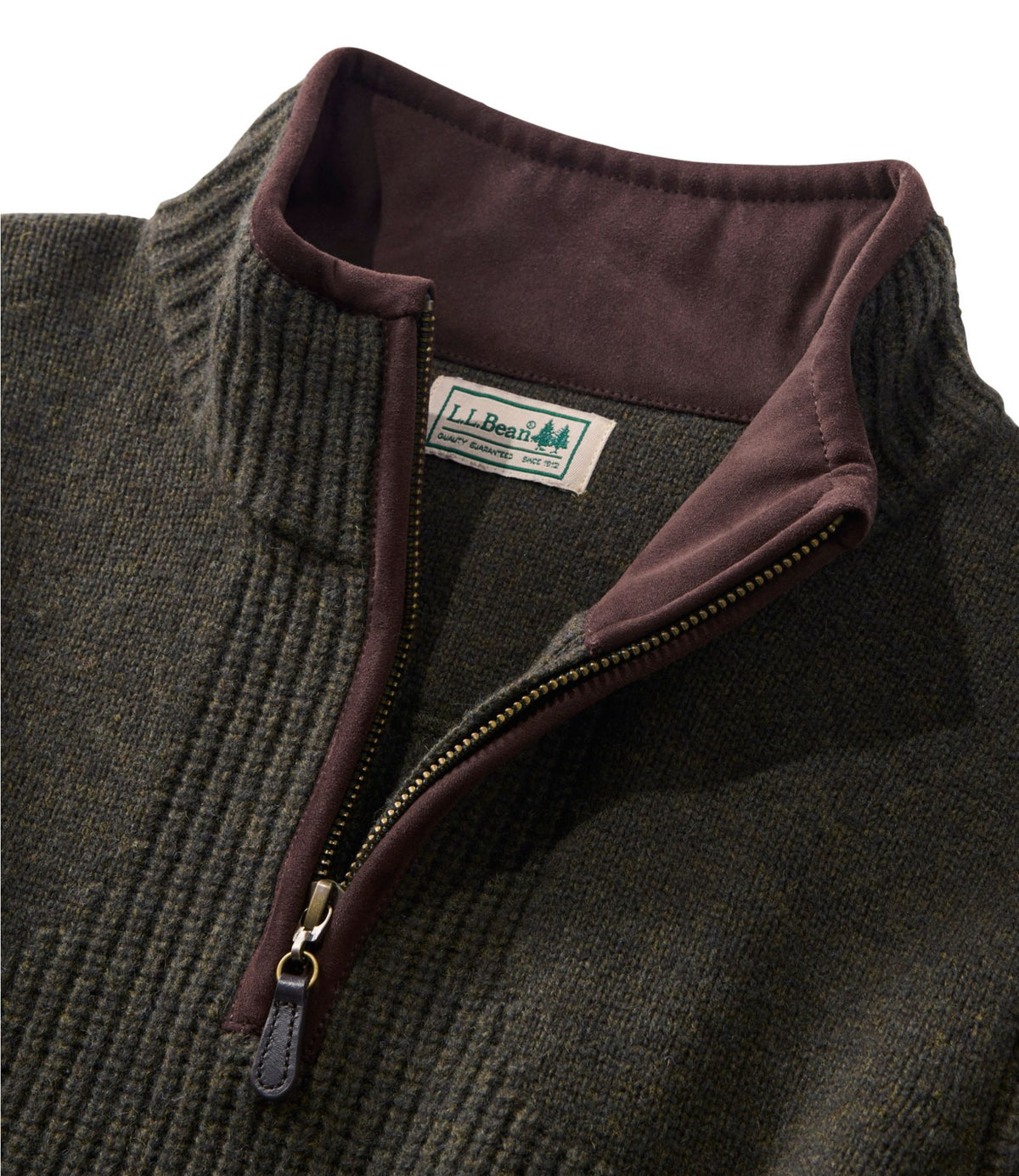 L.L.Bean Women's Waterfowl Sweater Dark Cinder