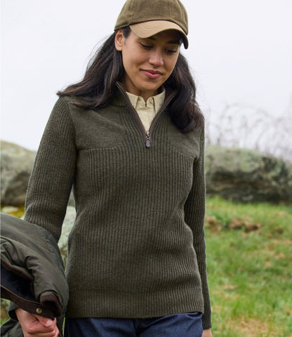 L.L.Bean Women's Waterfowl Sweater Dark Cinder