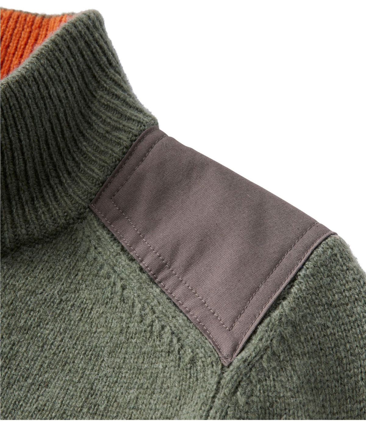 L.L.Bean Women's Maine Guide Lightweight Lambswool Sweater Soft Khaki