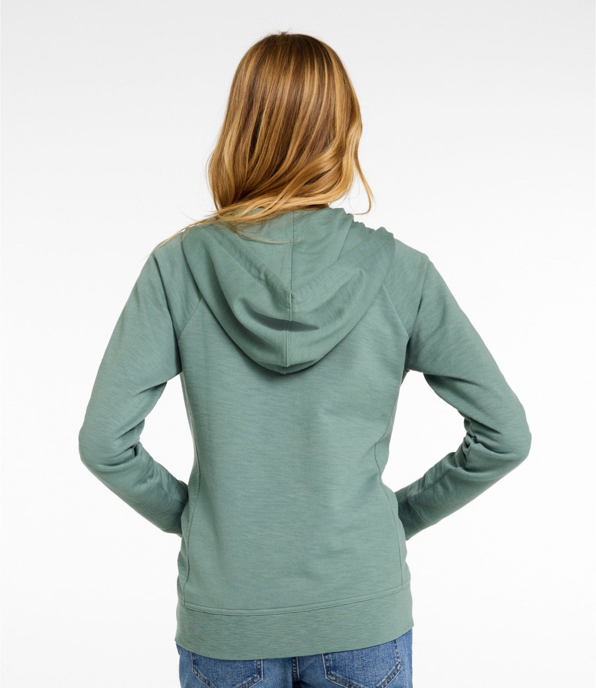 L.L.Bean Women's Peaks Island Full-Zip Hoodie Classic Navy