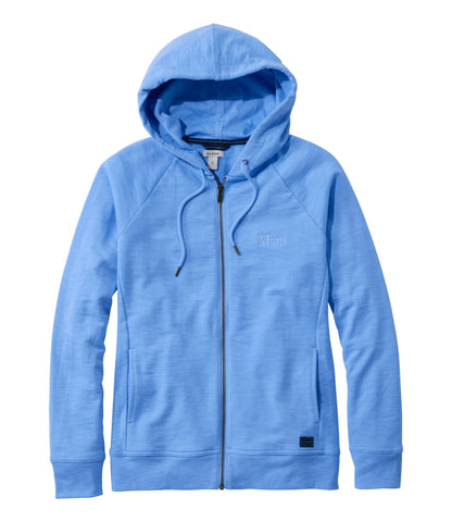 L.L.Bean Women's Peaks Island Full-Zip Hoodie Classic Navy
