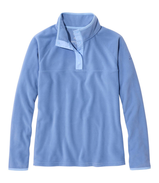 L.L.Bean Women's All Season Access Fleece Pullover Deep Lake