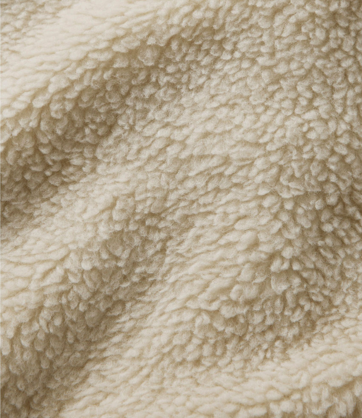L.L.Bean Women's Bean's Sherpa Fleece Jacket Antique Gold