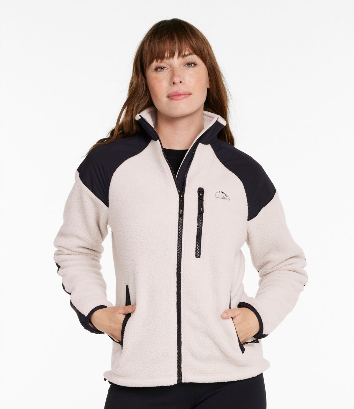 L.L.Bean Women's All-Conditions Fleece Jacket Lapis Teal