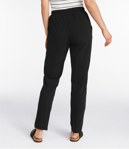 L.L.Bean Women's Perfect Fit Pants, Original Tapered-Leg Classic Navy