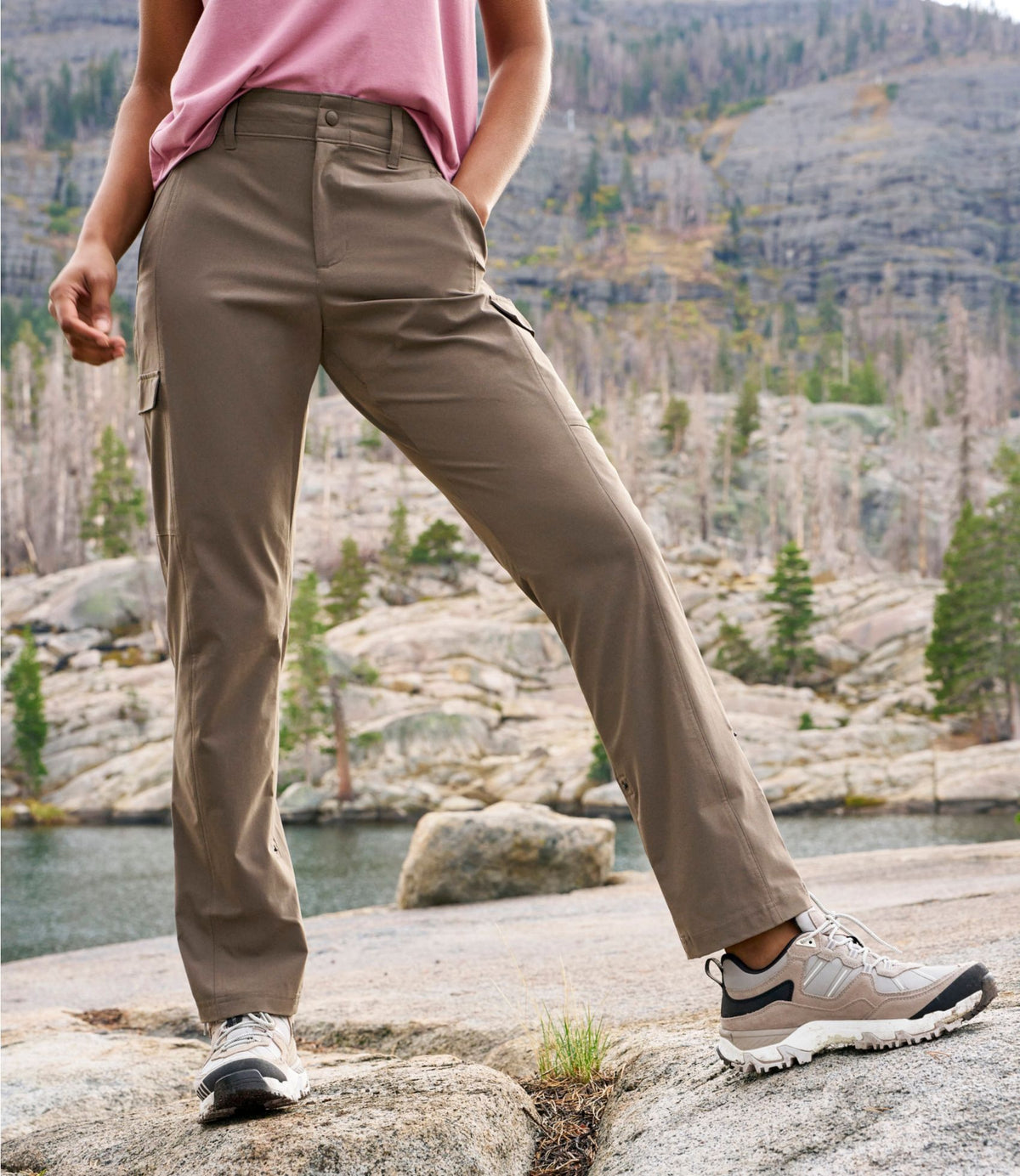 L.L.Bean Women's Bean's Multisport Trail Pant Alloy Gray