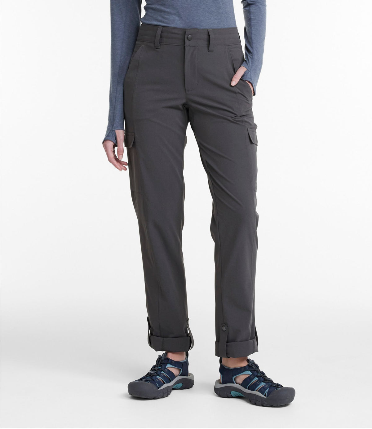 L.L.Bean Women's Bean's Multisport Trail Pant Alloy Gray