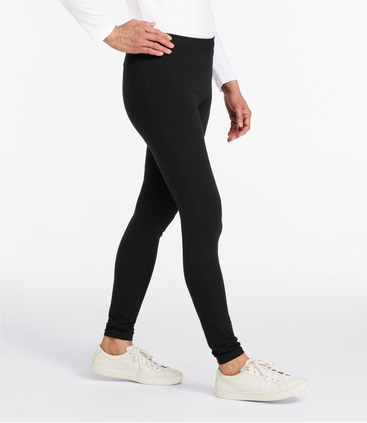 L.L.Bean Women's Perfect Fit Pants, Leggings Classic Navy