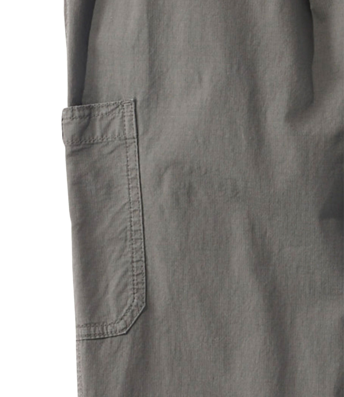 L.L.Bean Women's Stretch Ripstop Pull-On Pants, Slim-Leg Alloy Gray