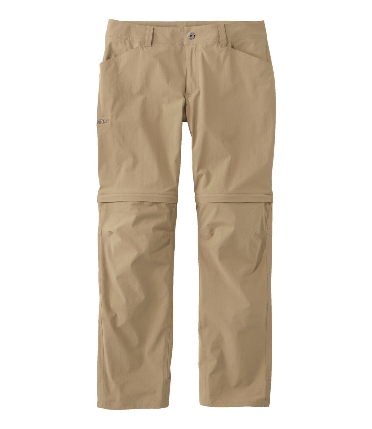 L.L.Bean Women's No Fly Zone Zip-Off Pants, Mid-Rise Briar