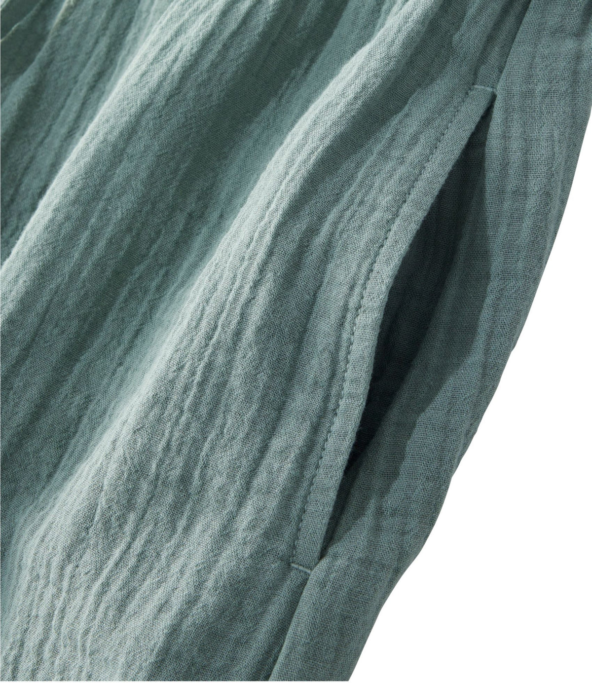 L.L.Bean Women's Cloud Gauze Midi Dress Deep Lake