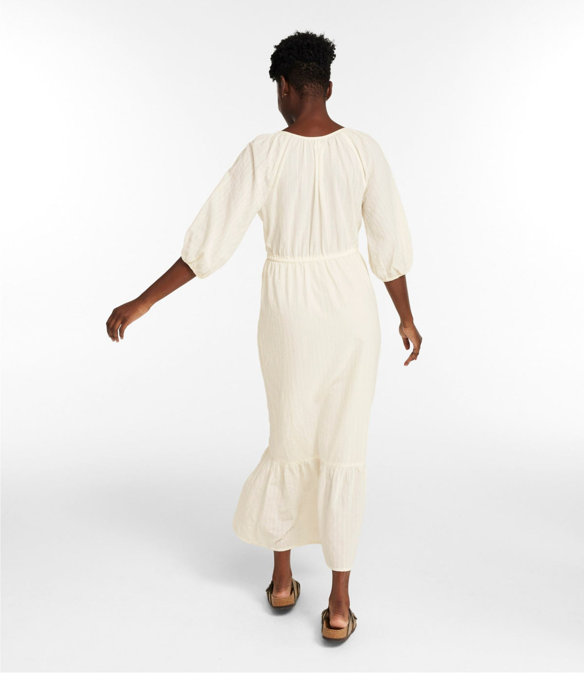 L.L.Bean Women's Signature Castine Cotton Popover Dress