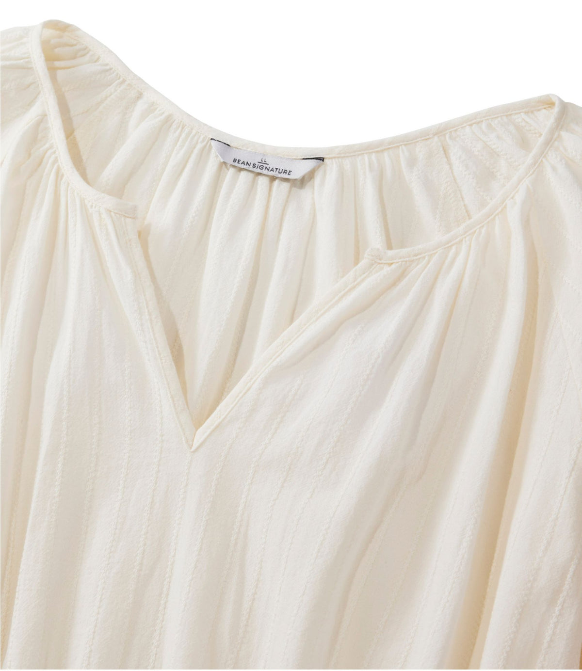 L.L.Bean Women's Signature Castine Cotton Popover Dress