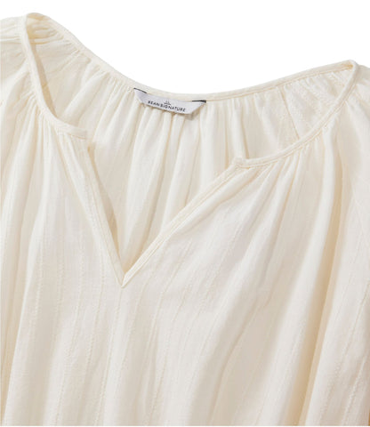 L.L.Bean Women's Signature Castine Cotton Popover Dress