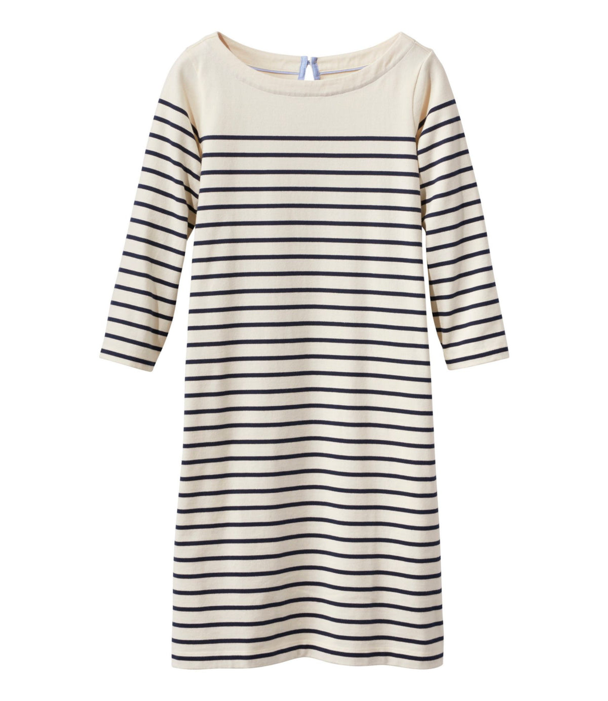L.L.Bean Women's Heritage Mariner Dress, Stripe Sailcloth/Classic Navy
