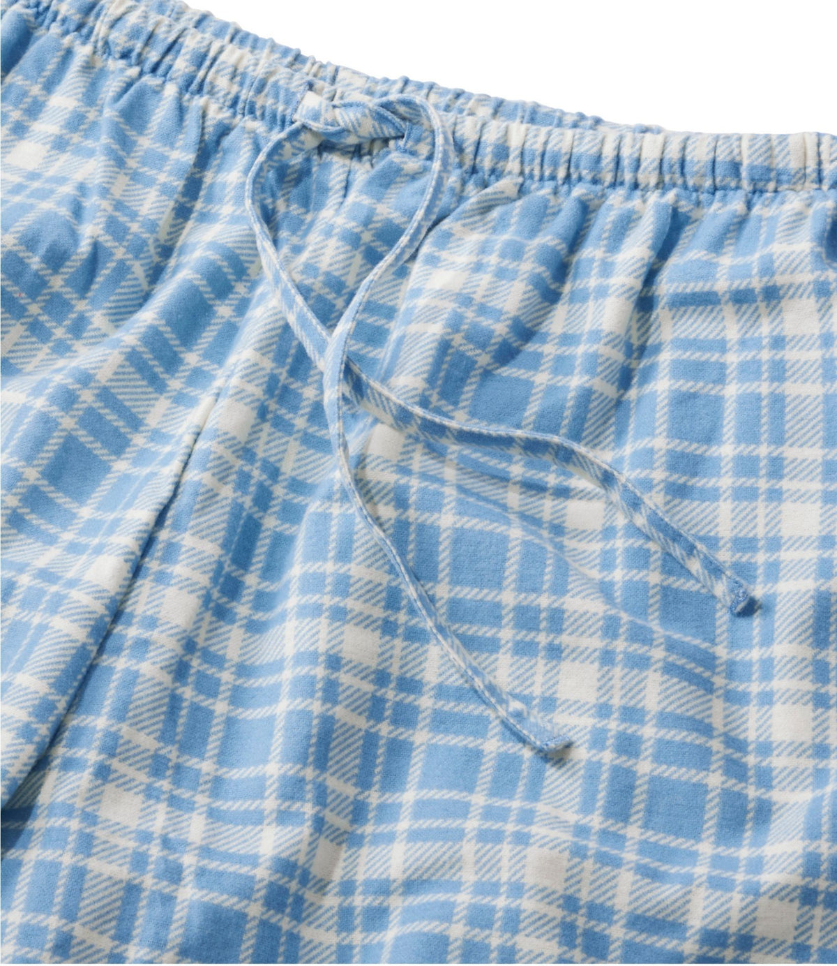 L.L.Bean Women's Cozy PJ Set Faded Sage Plaid