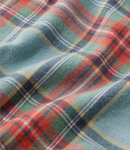 L.L.Bean Women's Scotch Plaid Flannel Pajamas Black Watch