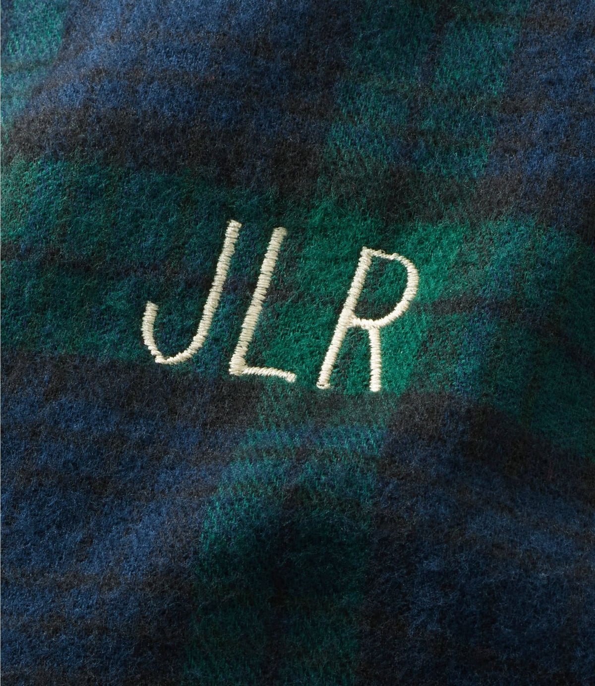 L.L.Bean Women's Scotch Plaid Flannel Pajamas Black Watch