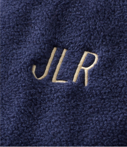 L.L.Bean Women's Winter Fleece Robe, Wrap-Front Bright Navy