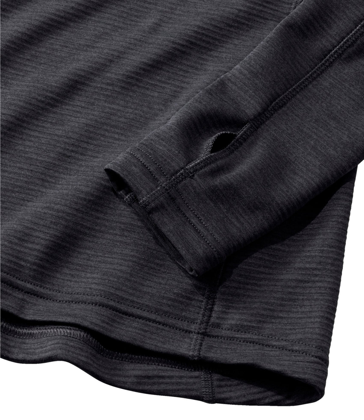 L.L.Bean Women's L.L.Bean Midweight Base Layer Crew Top, 1/4 Zip Carbon Navy