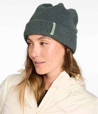 L.L.Bean Adults' L.L.Bean Sherpa Fleece Beanie Bone