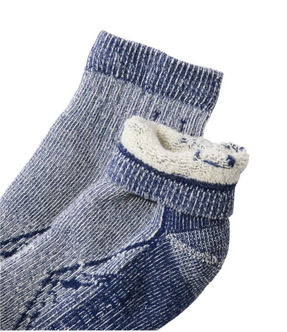 L.L.Bean Adults' Cresta Wool Midweight Hiking Socks, Quarter-Crew Dark Cinder