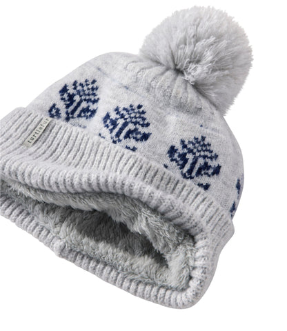 L.L.Bean Women's Turtle Fur Freya Pom Hat Ash