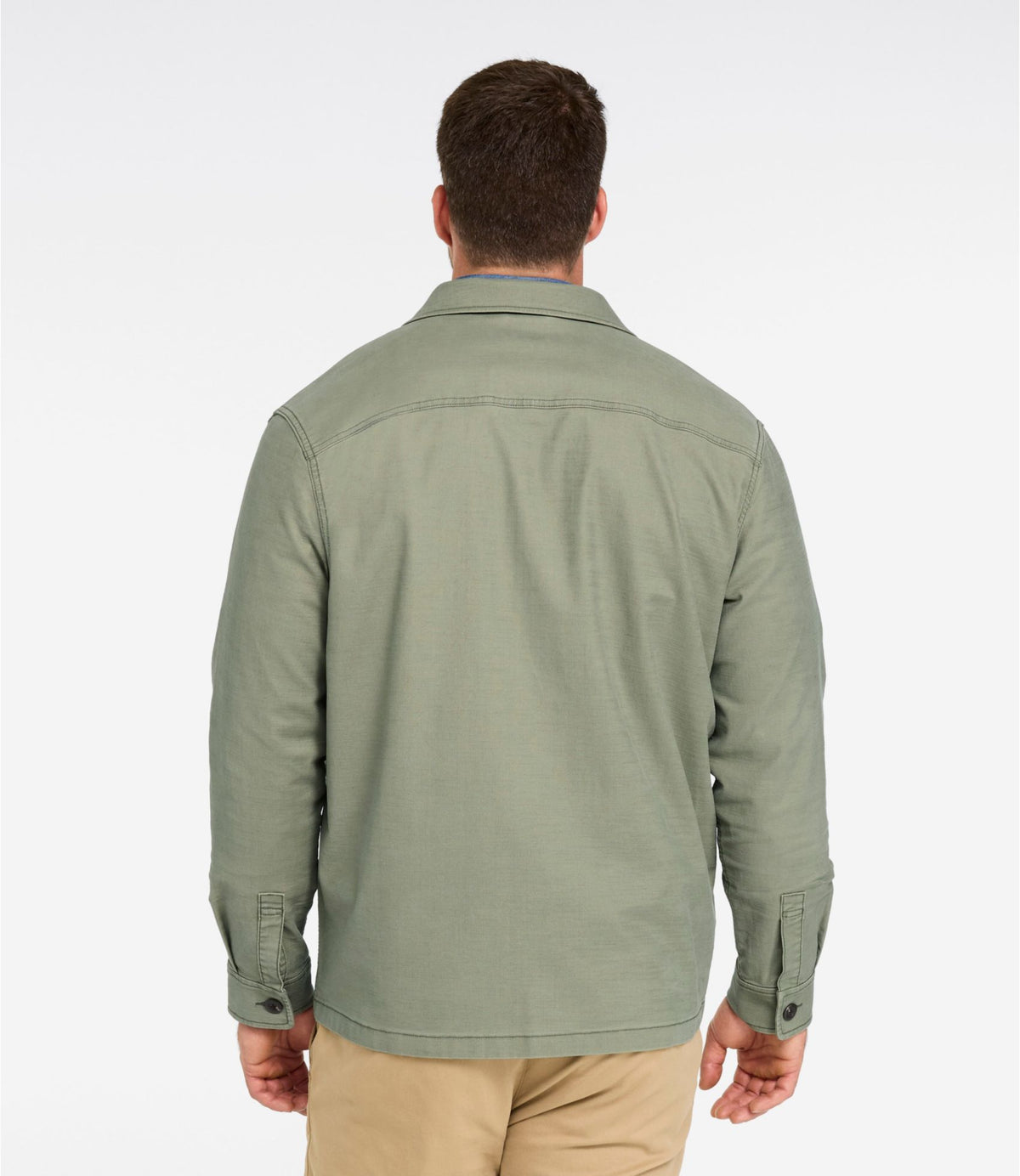 L.L.Bean Men's 1912 Field Shirt Jacket, Slightly Fitted Dark Cinder