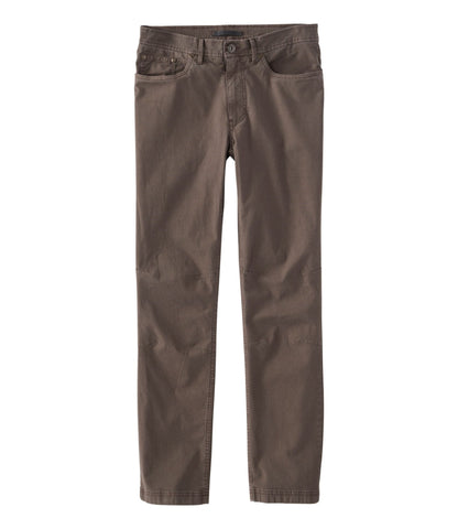L.L.Bean Men's Sunwashed Ripstop Pants, Five-Pocket, Standard Fit Dark Ash
