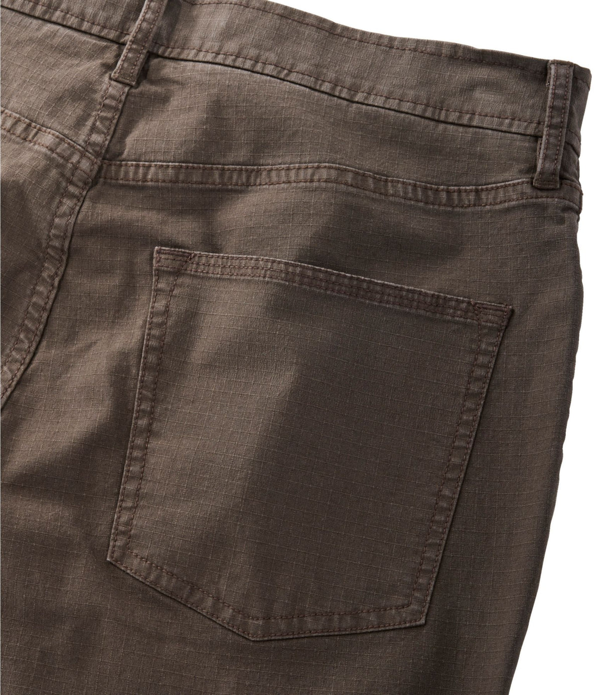 L.L.Bean Men's Sunwashed Ripstop Pants, Five-Pocket, Standard Fit Dark Ash