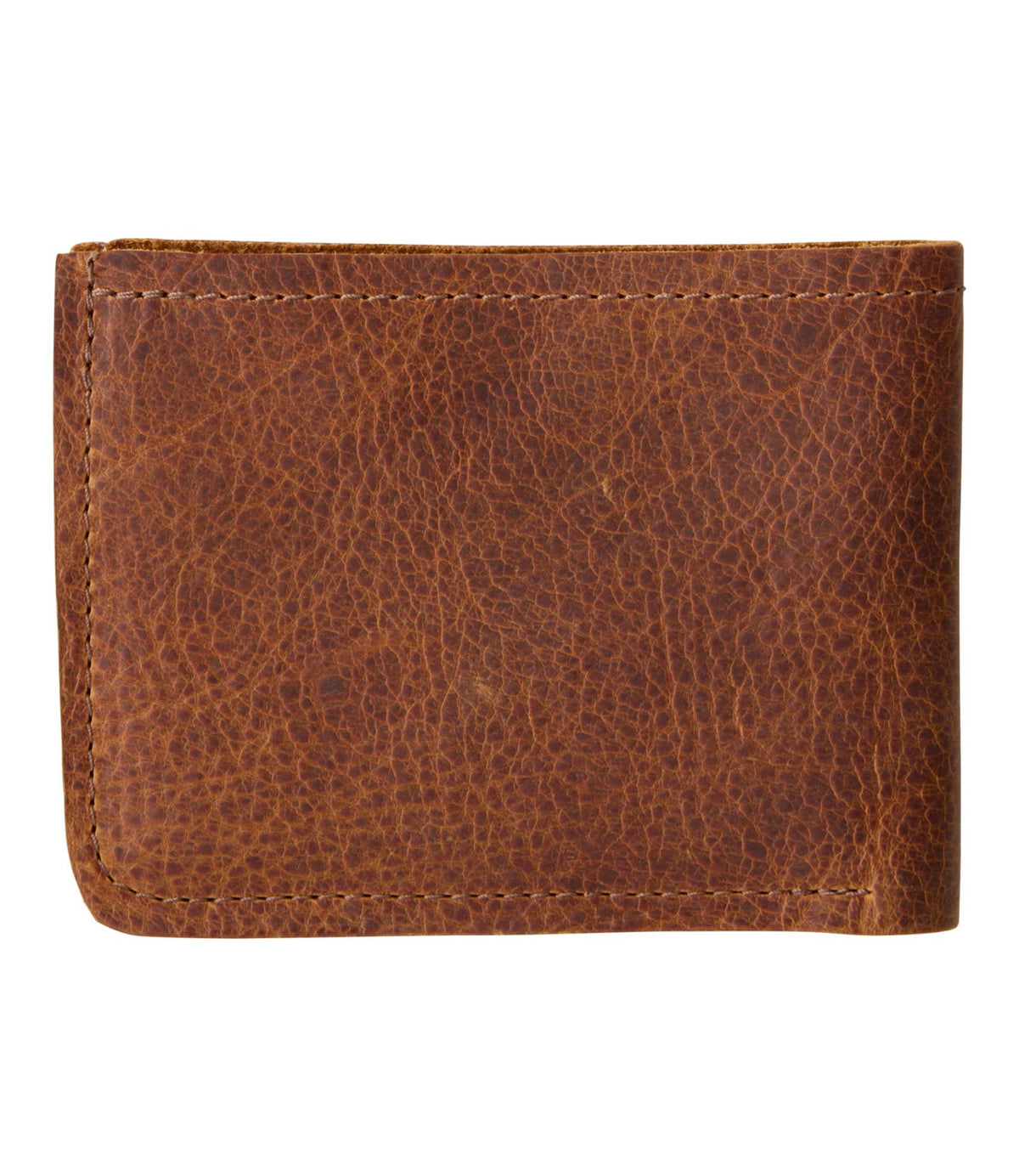 L.L.Bean Rogue Heritage Bison Leather Wallet Brown