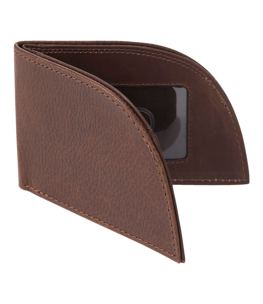 L.L.Bean Rogue Classic Front Pocket Wallet, Cowhide Leather Brown