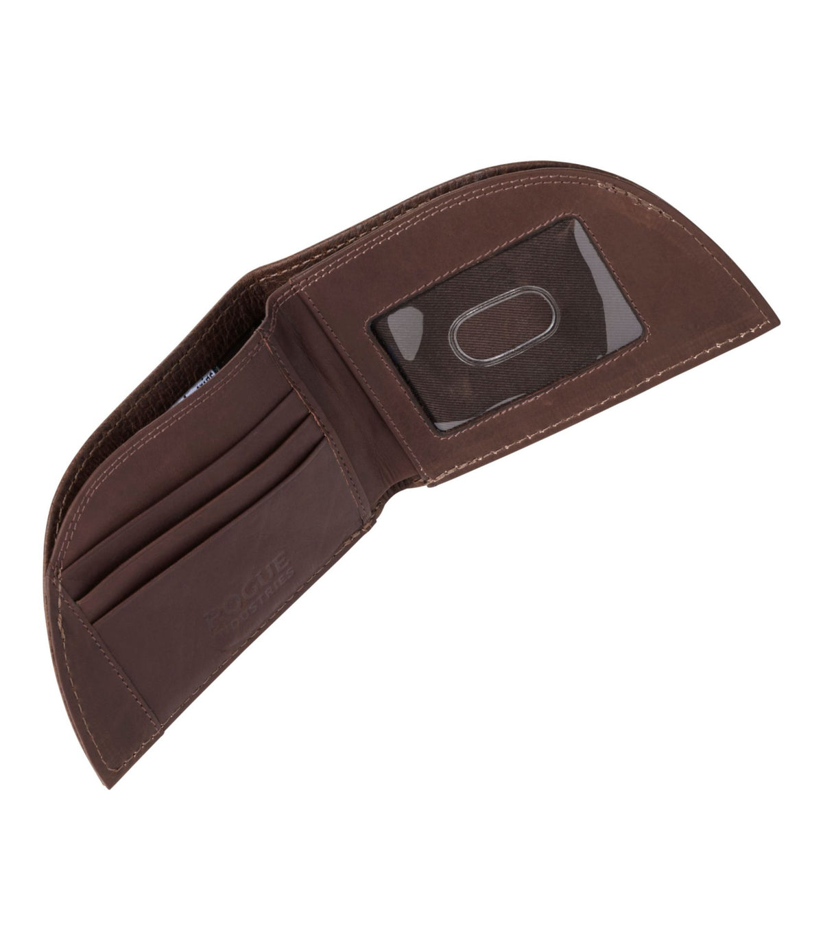 L.L.Bean Rogue Classic Front Pocket Wallet, Cowhide Leather Brown
