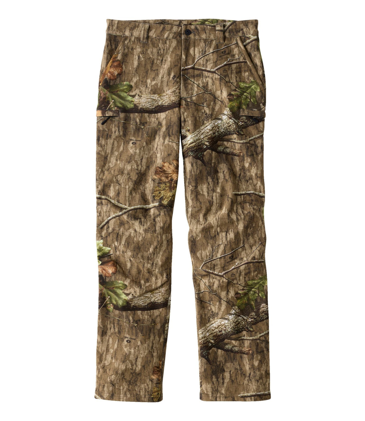 L.L.Bean Men's Hunter's Pathfinder Softshell Pants, Camo Mossy Oak Country Roots