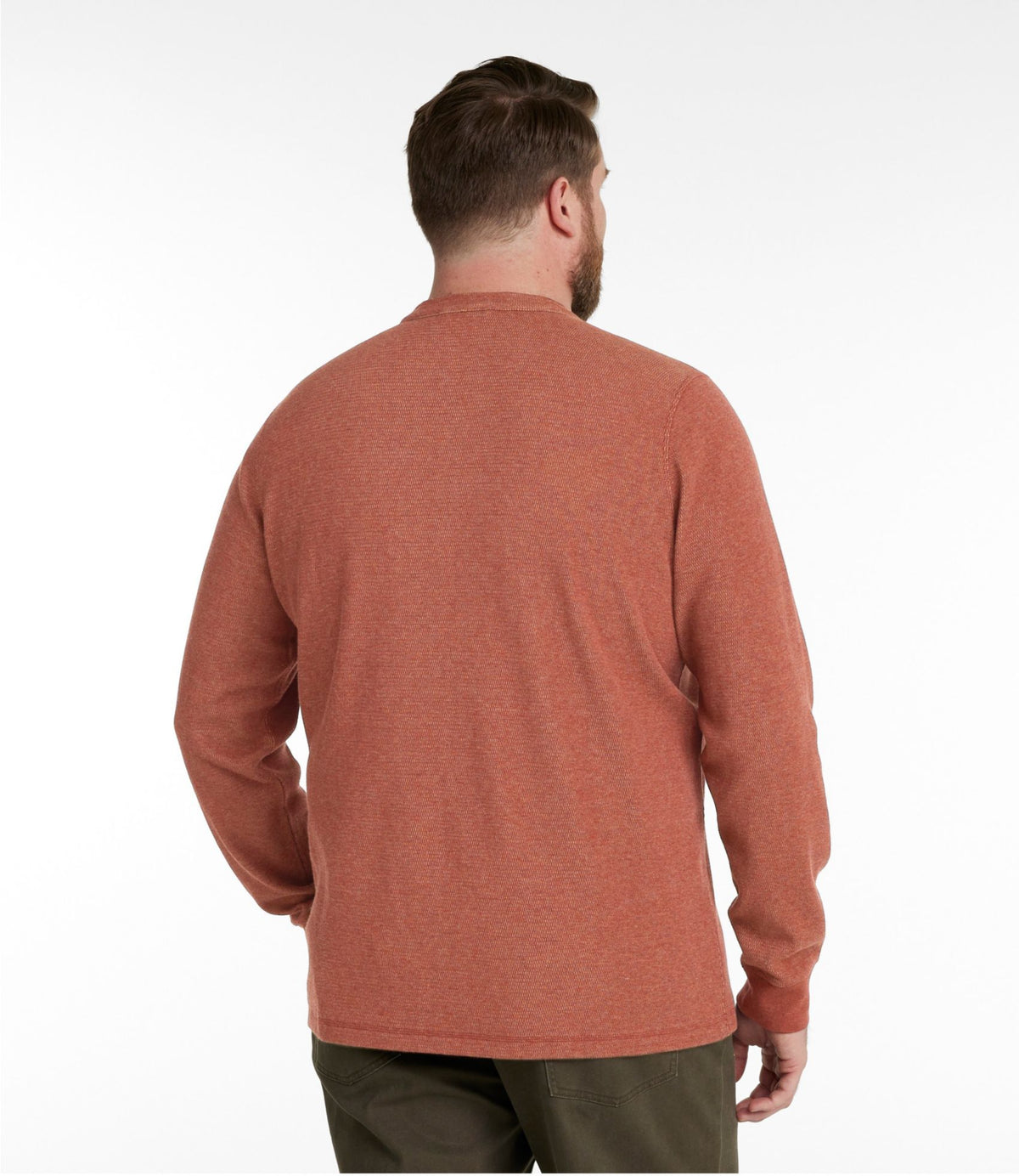 L.L.Bean Men's Bean's Vintage Soft Knit Henley Classic Navy Heather