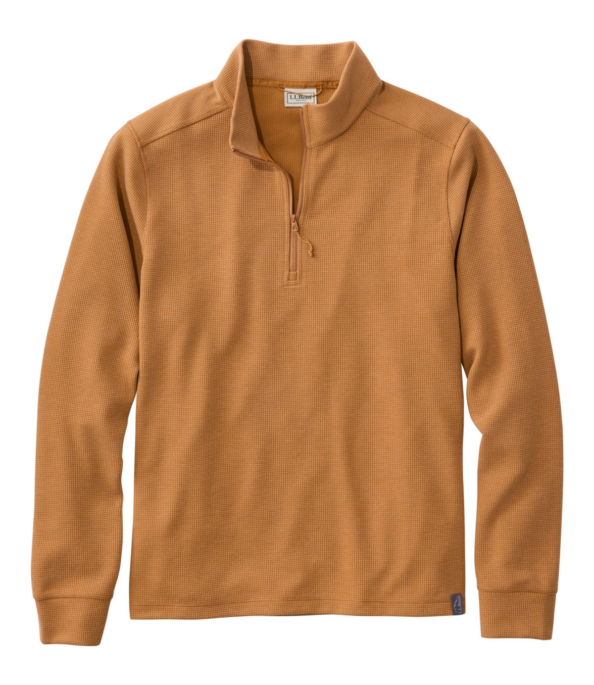 L.L.Bean Men's Mountainside Micro Waffle, 1/4 Zip