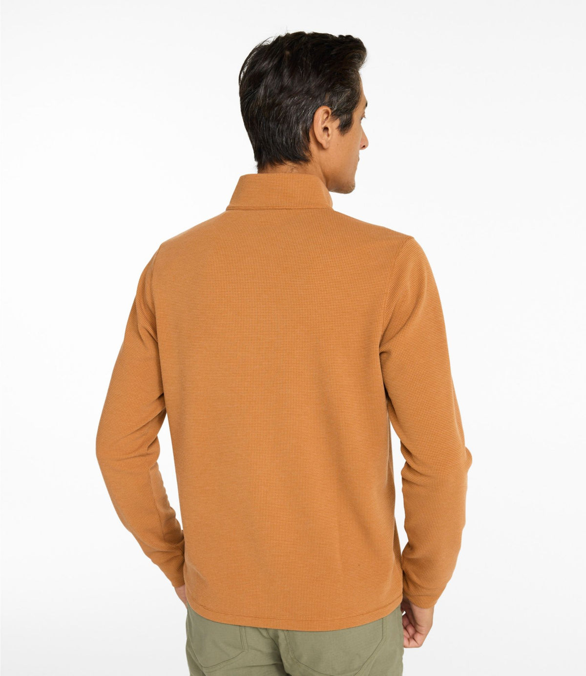 L.L.Bean Men's Mountainside Micro Waffle, 1/4 Zip