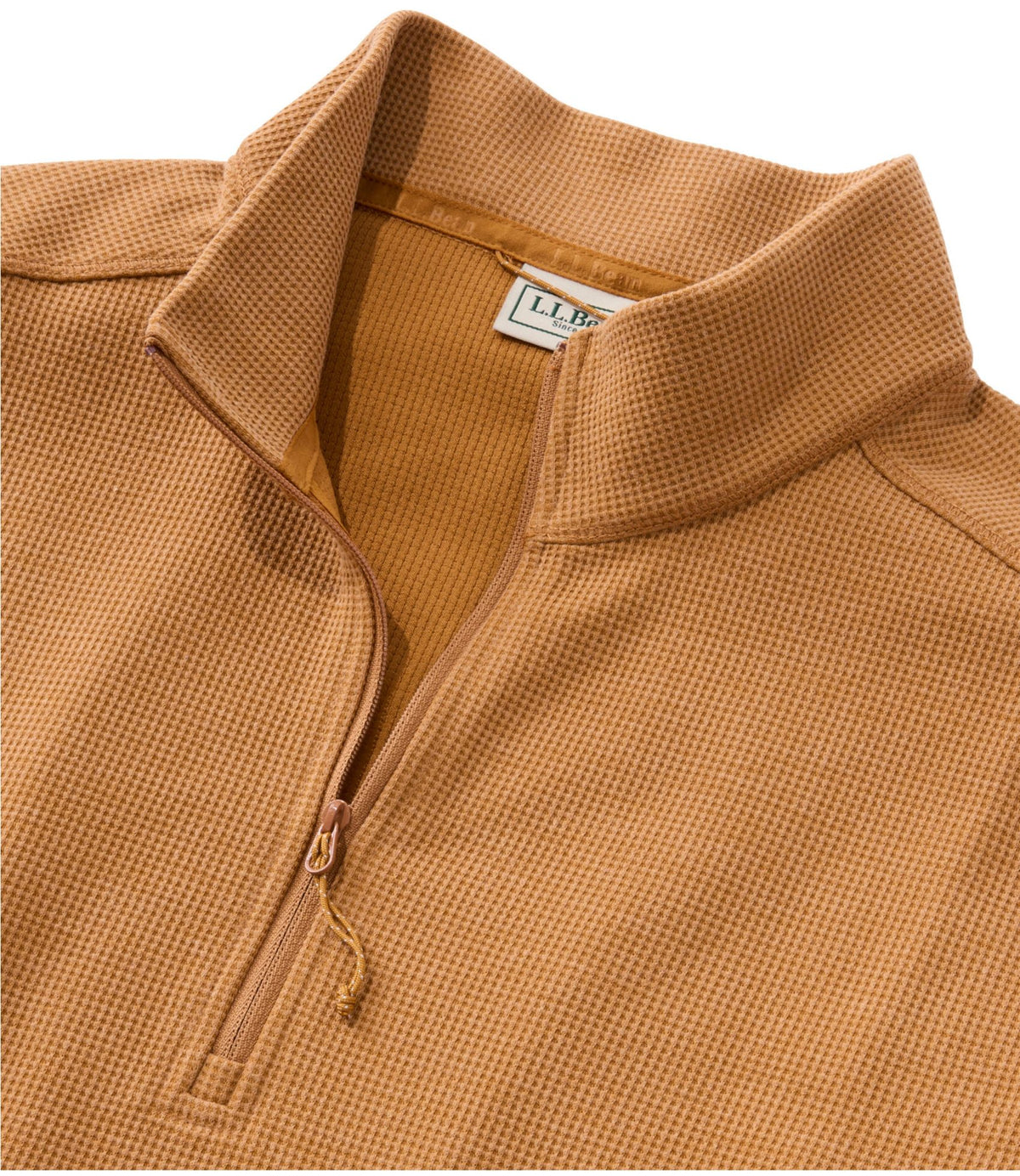 L.L.Bean Men's Mountainside Micro Waffle, 1/4 Zip