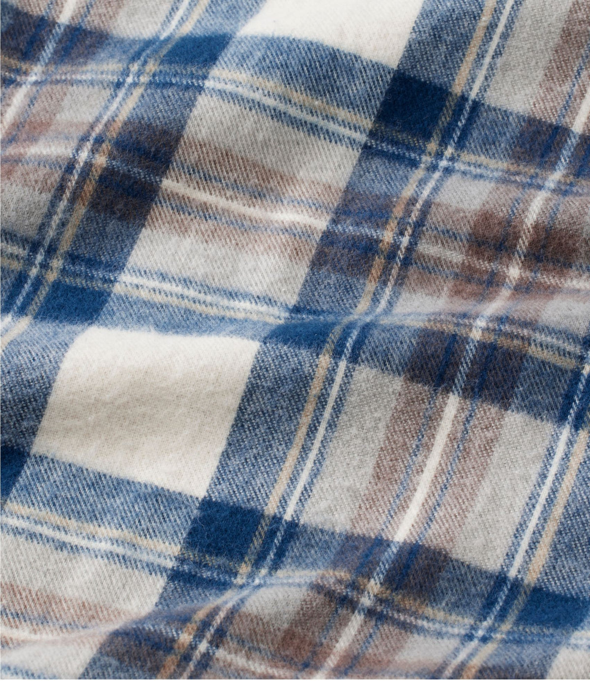 L.L.Bean Men's Scotch Plaid Flannel Shirt, Slightly Fitted Bean of Freeport Green
