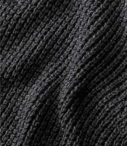 L.L.Bean Men's Organic Cotton Waffle Sweater, Quarter Zip Carbon Navy