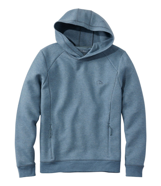 L.L.Bean Men's Multisport Lifestyle Hoodie Muted Blue Heather