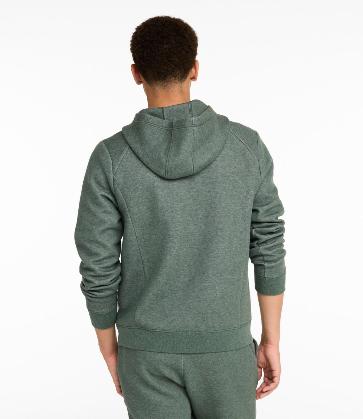 L.L.Bean Men's Multisport Lifestyle Hoodie Muted Blue Heather