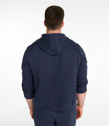 L.L.Bean Men's Multisport Lifestyle Hoodie Muted Blue Heather