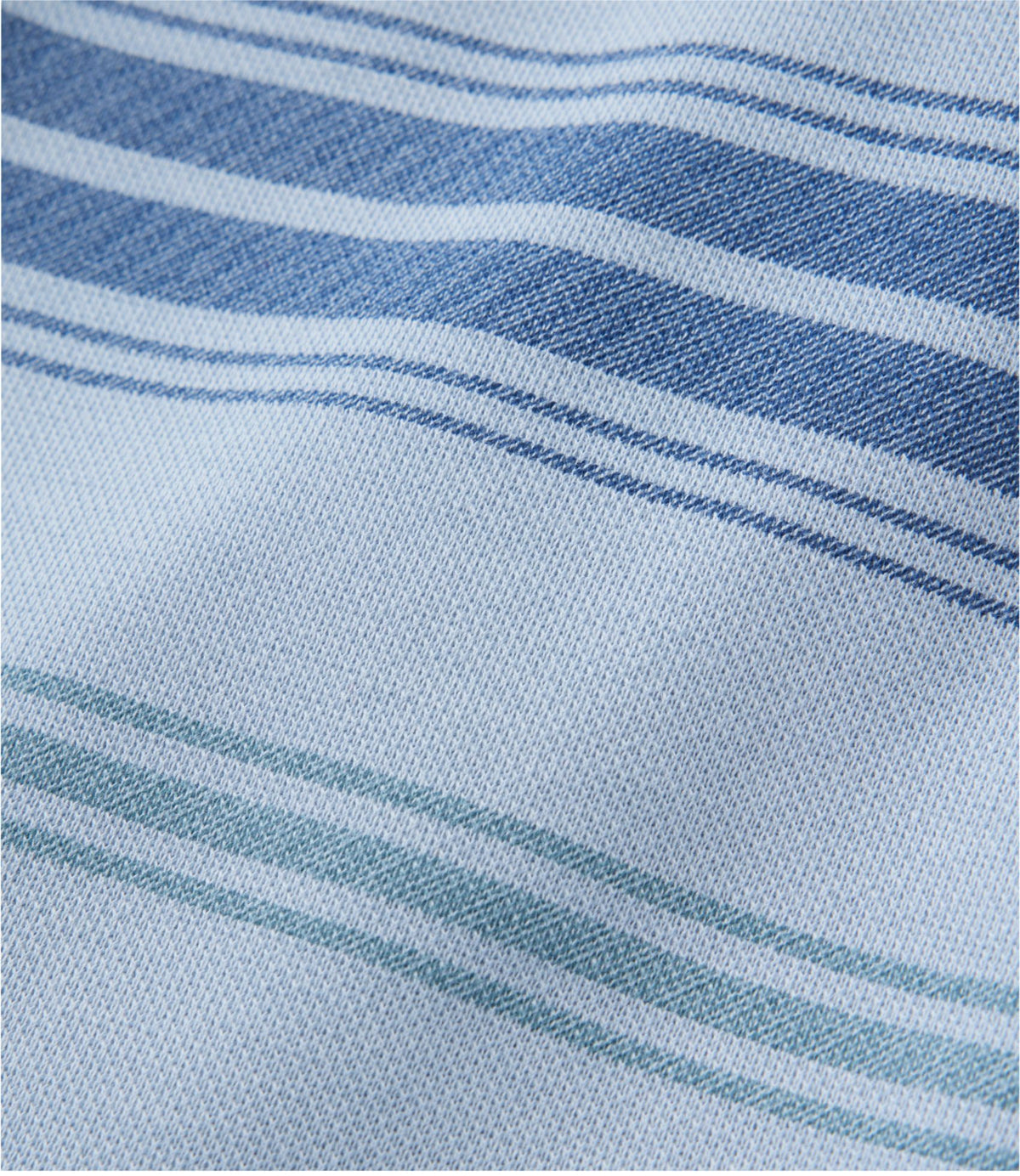 L.L.Bean Men's Comfort Stretch Performance® Piqué, Quarter-Zip Pullover, Stripe